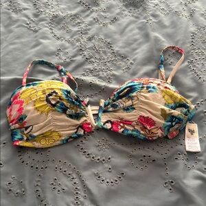 Billabong Multicolor Floral Bikini Top